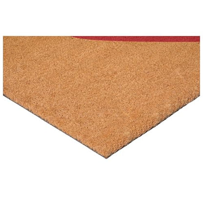 Calloway Mills Madison Heart Doormat (Pink, 17" x 29") - color: Pink, size: 1'5" x 2'5" (Rectangular)