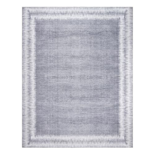 Gertmenian Indoor Boho Area Rug - 5x7 Standard, Non Slip, Super Strong, Ideal for High Traffic Areas in Bedroom, Living Room, Kitchen - Davina, Light Gray, 24546 - color: Davina, Light Gray, size: 5' x 7' (Standard)