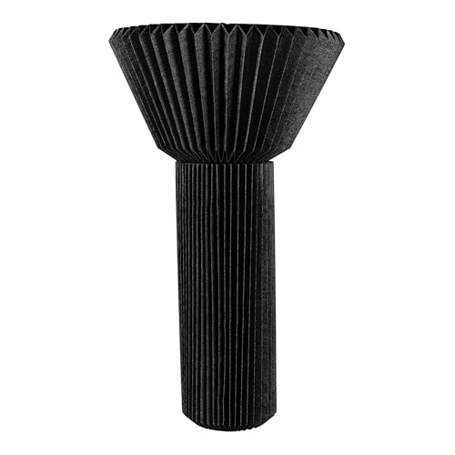 JONATHAN Y Archer Floor Lamp Modern Minimalist Mango Wood Base 37", Black - color: Black