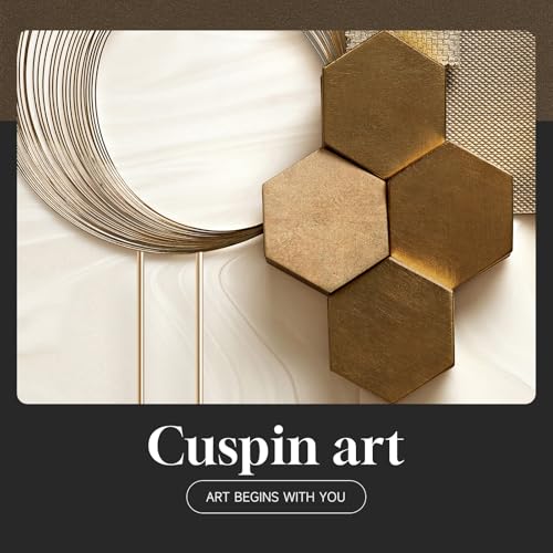 Large Framed Modern Luxury Gold Wall Art for Living Room, 3 Piece 24x36 In - color: Gold Circle Trio, size: 24" W x 36" H x 3 pieces