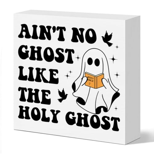 Funny Christian Halloween Decorations Religious Ghost Halloween Decor - color: Christian Halloween 01