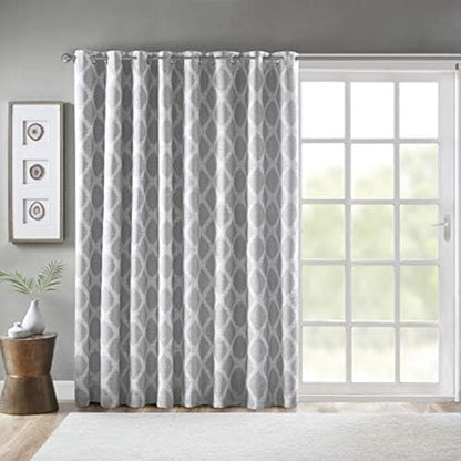 Sun Smart Blackout Window Curtains, Thermal Insulated 1 Panel 100x84 Grey - color: Grey, size: 100"W x 84"L (Pack of 1)