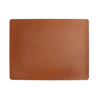 Frieling Davanti By Frieling Everyday Rectangular Placemat - Novo Cuero Brown, Set of 6 - color: Novo Cuero Brown