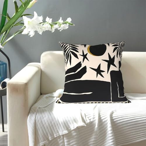 Silence The Loneliness Throw Pillow Covers 18 "x18 Inch Velvet - color: Color-26, size: 18" x 18" (Pack of 1)