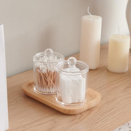 Bamboo Vanity Tray, Bathroom Counter Tray, Toilet Paper Basket Storage for Toilet Tank, Bathroom, Kitchen Counter 7.8 x 5.1 x 0.8 inch - size: 7.9" x 5.1" x 0.8"
