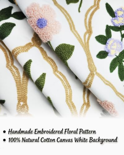 Alysheer Floral Embroidered Throw Pillow Cover 18"x18", 2pcs Light Pink - color: - Pink Yellow, size: 18" x 18" (Pack of 2)