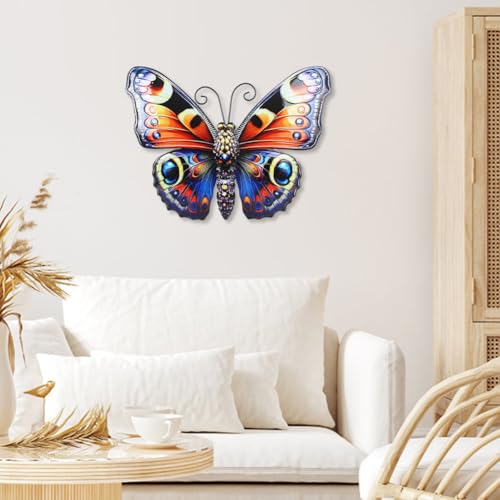 VEWOGARDEN Butterfly Wall Decor Large Outdoor Metal Wall Art - style: Butterfly