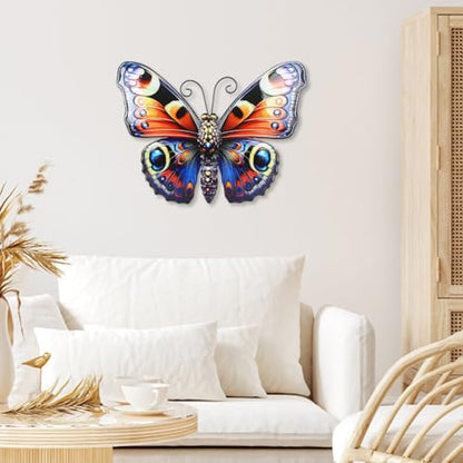 VEWOGARDEN Butterfly Wall Decor Large Outdoor Metal Wall Art - style: Butterfly