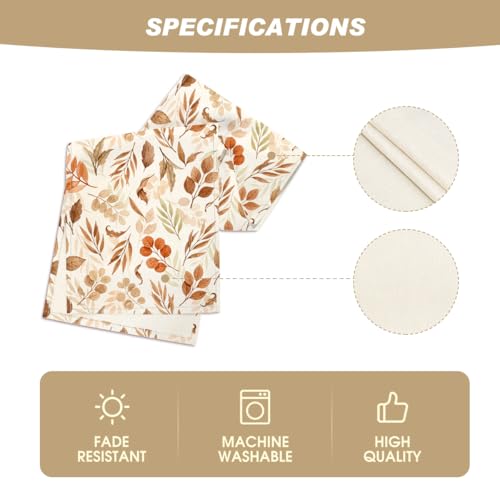 Artoid Mode 210 GSM Fall Table Runner Home Party Decor 13x72 Inch - size: 13" x 72", Table Runner