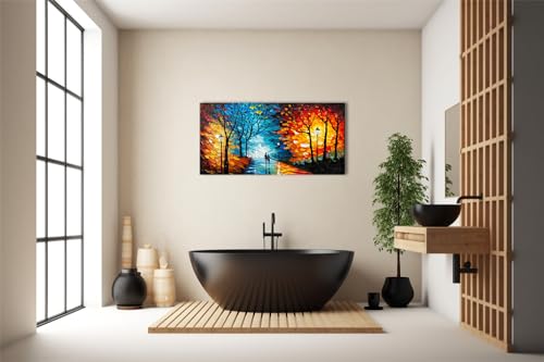 Alenoss Hand Painted Modern Oil Paintings Wall Art - color: AL-B98