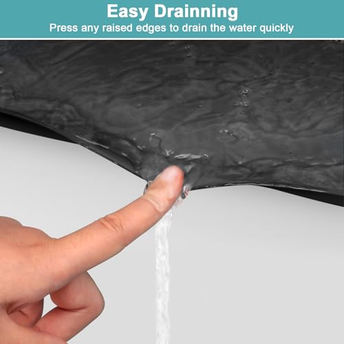 Under Sink Mats for Kitchen Waterproof 31" x 22", Black - color: Black, size: 31" x 22"