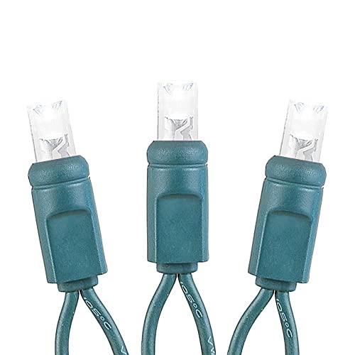 Novelty Lights 35 LED Christmas Mini Light Set, Pure White, 13.5 Feet - color: Pure White