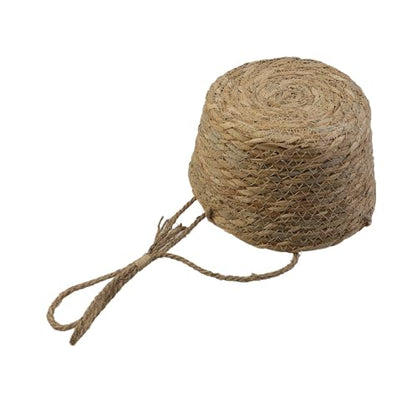 MY MIRONEY 2PCS Hanging Planter Basket, Khaki - size: 8.11" x 4.96"