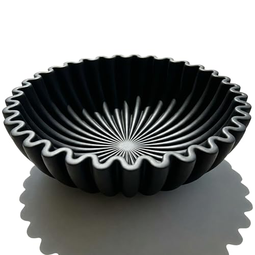 Decorative Bowls for Home Decor (Black, 7.9''x 3'') - color: Black, size: 7.9''x 3''