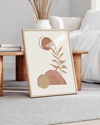 HesenDot Natural OAK Wood Empty Tomb Framed Wall Art,12x16in - color: Christian Tomb