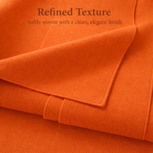 Solid Bed Runner Set,2 Pillow Covers,Terracotta,82.7x19.7in - color: Terracotta, size: Full/Queen