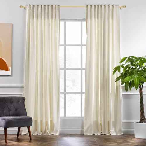Gold Curtain Rods for Windows 48 to 84,5/8'' Heavy Duty Metal Curtain Rod - color: Gold, size: 30-88"(1 Pack)