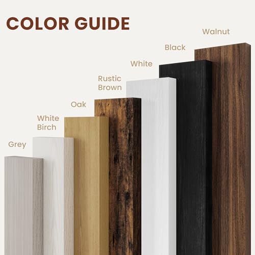 Vivelove Deep Floating Shelves, 16 X 12 Inch, Walnut,Set of 2, - color: Walnut, size: 16”wx12”dx1.5”h