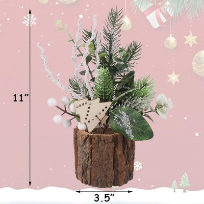 winemana Christmas Table Decorations Indoor Xmas Centerpieces Decor, 3 Pack - size: Style 1