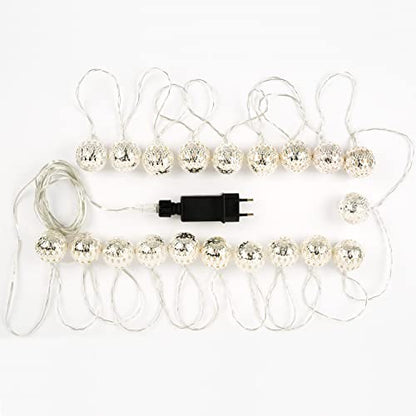 Cobus CozyHome Heart String Lights – 23 FT & 20 Warm White LEDs | Indoor | Christmas Fairy Lights Engagement Wedding Decoration Table Decoration Fairy Lights - size: Stecker - 20 LEDs - 7 Meter