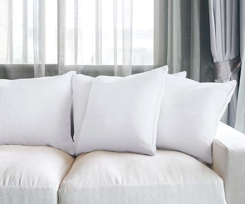 Utopia Bedding Throw Pillows, Decorative 22x22 Pillow Inserts, Set of 4 - size: 22x22 Inch