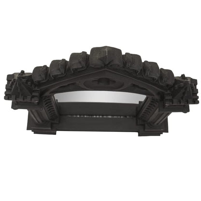 Pacific Giftware Gothic Cathedric Mirror, 10.83-inch Height, Resin, Black, Home Décor, Tabletop Décor, Halloween