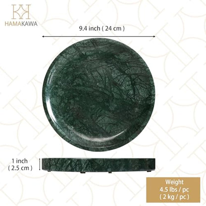 Bathroom Vanity Tray - color: Emerald Green