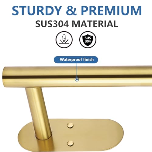 Curtain Tiebacks Hooks Wall Mounted, Curtain Holdbacks Screw-in, Curtain Holders for Drapes, Curtain Pull Backs, Curtain Tie Backs 304 Stainless Steels, 2pcs Gold - color: Gold, size: 2Pcs