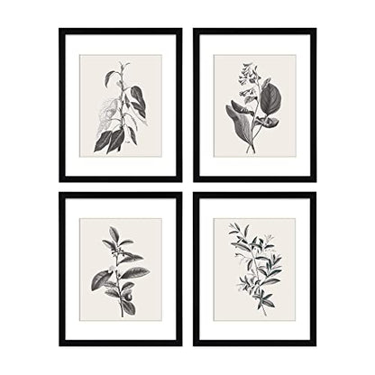 ArtbyHannah Framed Kitchen Wall Art, 11x14inch Botanical Gallery Wall Decor - size: 11x14 Inch