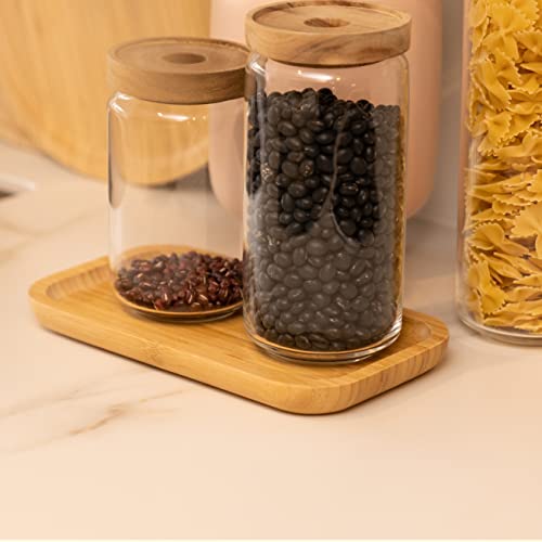 Bamboo Vanity Tray, Bathroom Counter Tray, Toilet Tank Top Tray for Organizing and Decor Display, 11.8 x 5.1 x 0.8 inch - size: 11.8" x 5.1" x 0.8"