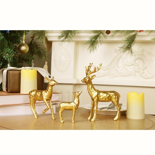 Lulu Home 3 PCS Christmas Tabletop Decorations, Family Style - style: 3 Families
