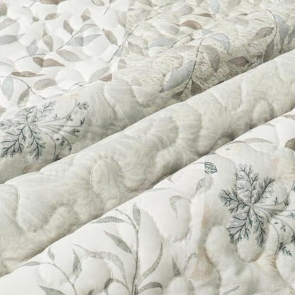 Exclusivo Mezcla 60"x 80" Boho Quilted Throw Blanket, Grey Quilt Throw - color: Bohemian Patchwork Grey, size: 60 x 80 inch