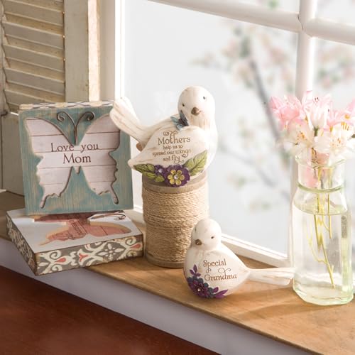 Pavilion Gift Company 41047 Simple Spirits Grandma Bird Figurine, 3-Inch, Beige - color: Beige