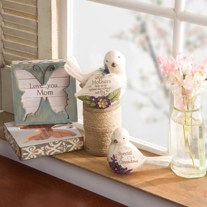 Pavilion Gift Company 41047 Simple Spirits Grandma Bird Figurine, 3-Inch, Beige - color: Beige