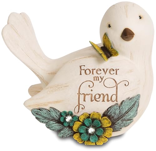 Pavilion Gift Company 41044 Simple Spirits Forever My Friend Bird Figurine, 3-1/2-Inch - color: Yellow