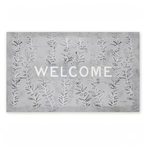 Stupell Industries Welcome Ivy Vine Sprigs, 30 x 18 - color: Welcome Ivy Vine