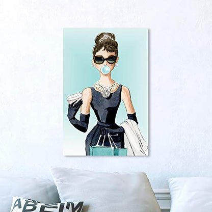 The Oliver Gal Artist Co. Abstract Wall Art Canvas - size: 24"L x 16"W, style: Canvas Print