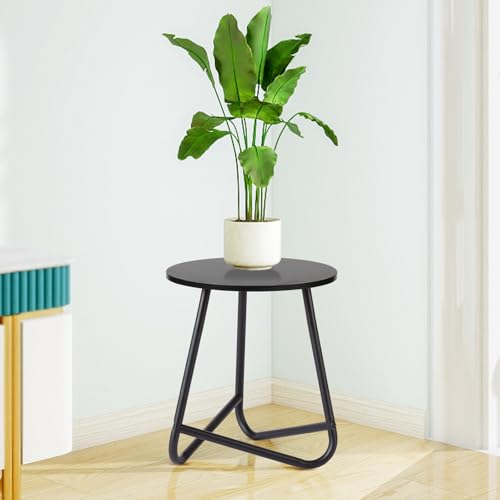 Plant Stand Indoor,Small Plant Table,Metal Display Rack,Black,14In - color: Black, size: 14 In