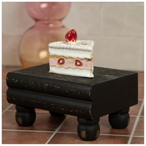 Hobby Lobby Strawberry Cake Mini Jewelry Box, Tinket Box - color: Strawberry Cake