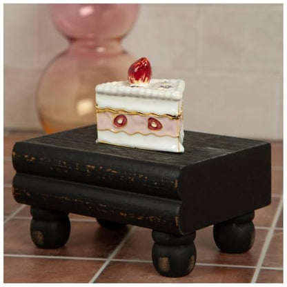 Hobby Lobby Strawberry Cake Mini Jewelry Box, Tinket Box - color: Strawberry Cake