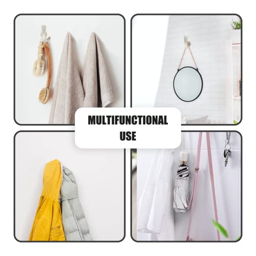 Curtain Tieback Hooks, Silver, 4 Pack - color: Silver, size: 4 Pcs