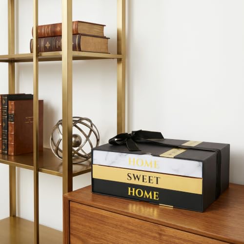 Decorative books for Home Decor Living Room Decoration Coffee Table Faux Books Décor with Blank Pages Inside, Stacked Book Decor