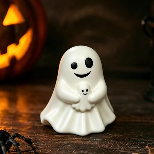 Halloween Ghost Figurine Spooky Mini Ghosts Statue - color: Styl 11