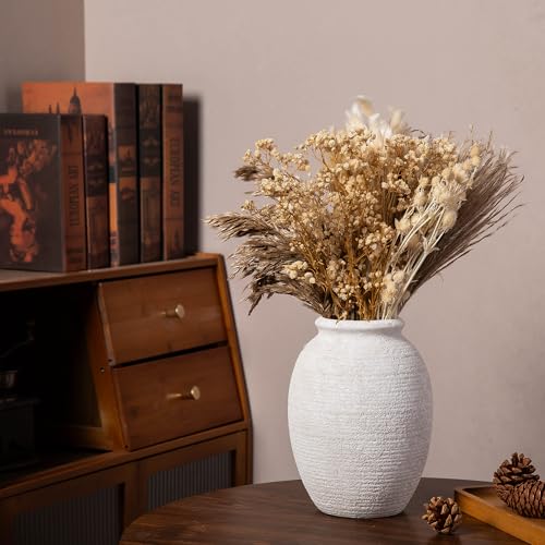 Ceramic Flower Vase Home Table Decor Living Room Farmhouse 8 Inch - color: 112-2-8.4in