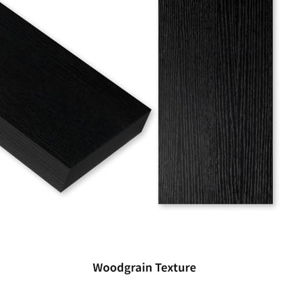 Small Black Floating Shelves for Wall, 12 Inch, Set of 2, Bathroom - color: Black, size: 11.8''