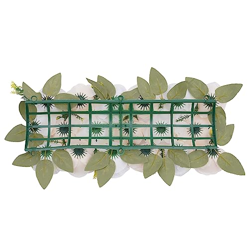 DYNAMI Wedding Dining Table Flower Centerpiece,10Pcs 19.7 * 9.8 in Artificial Rose Flowers Arrangements, Table Runner Road Lead Decorations Floral Centerpiece,for Party Table Decor (Champagne+White)