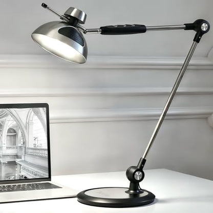 OTUS Tall LED Architect Desk Lamp for Home Office, Gesture Control - color: Space Grey
