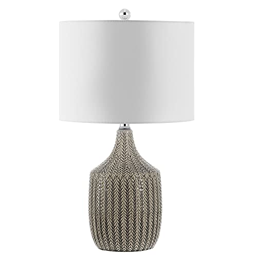 SAFAVIEH Secia Table Lamp, 25" Grey TBL4389A
