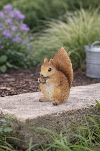 The Bridge Collection Woodland Animal Figurines – Forest Critter (Squirrel) - color: Squirrel