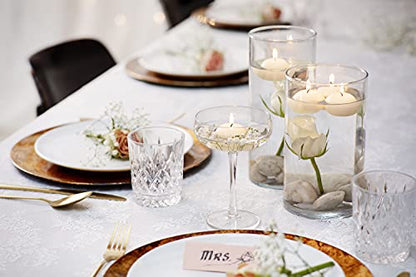 BOLSIUS Ivory Floating Candles 3 inch - 12 Pack Water Candles - Premium European Quality - 8 Hour Clean Burning - No Palm Oil - 0% Animal Fat - Cotton Wick - Centerpiece Decor, Romantic Wedding Events - size: 3 Inch, style: 1 Pack